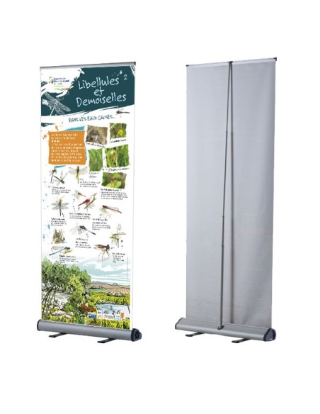 roll stand ou kakemono pour affichage publicitaire