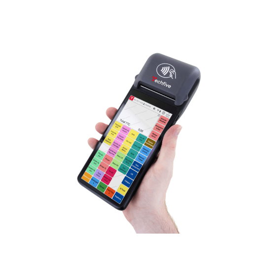 Caisse enregistreuse Techfive - Encaissement, paiement, pad de commande
