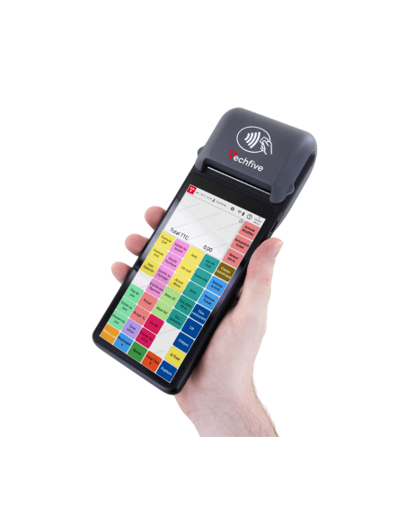 Caisse enregistreuse Techfive - Encaissement, paiement, pad de commande