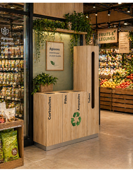 Meuble de recyclage | Piléa