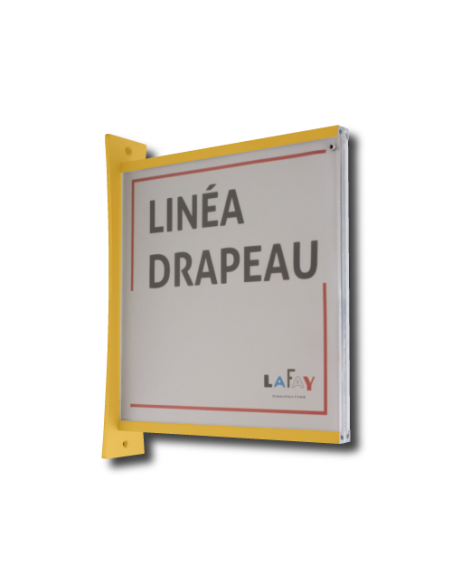 Photo Linéa Drapeau RAL1003 Jaune