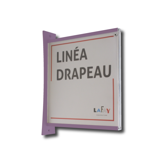 Photo Linéa Drapeau RAL4001 violet
