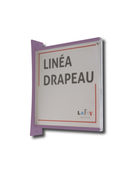 Photo Linéa Drapeau RAL4001 violet