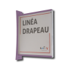 Photo Linéa Drapeau RAL4001 violet