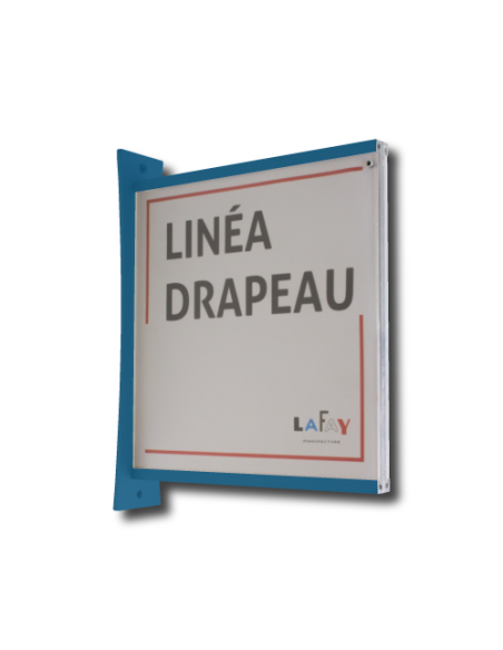 Photo Linéa Drapeau RAL5010 bleu