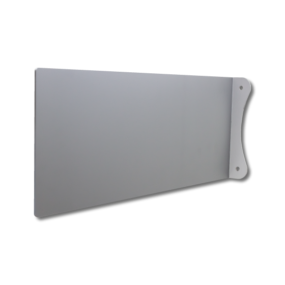 Photo OnePli drapeau 200x500 alu anodisé naturel