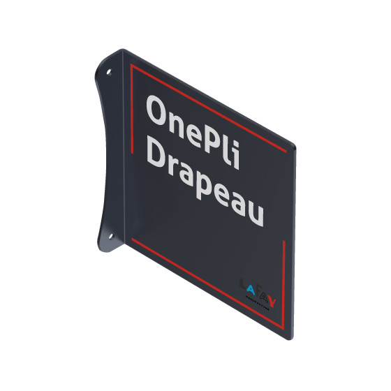 OnePli Drapeau anthracite