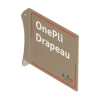 OnePli Drapeau beige