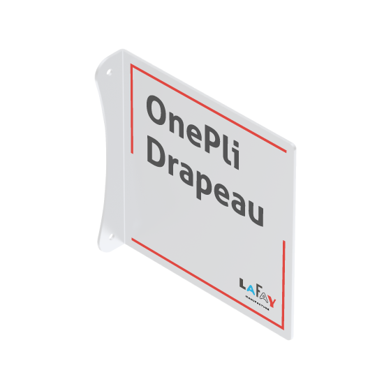 OnePli Drapeau blanc
