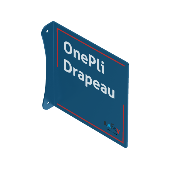 OnePli Drapeau bleu