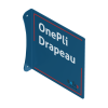 OnePli Drapeau bleu