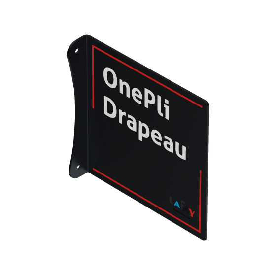 OnePli Drapeau noir