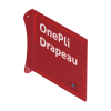 OnePli Drapeau rouge