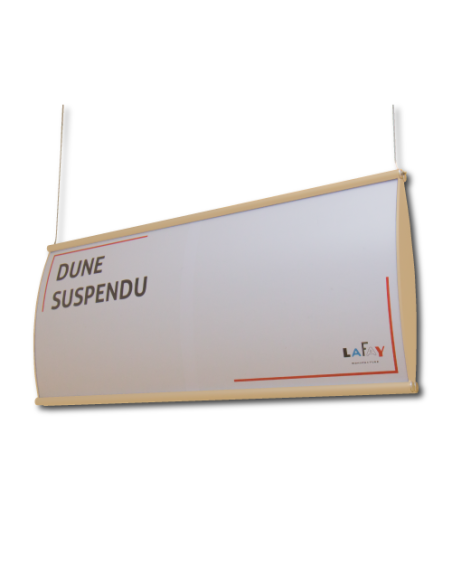 Dune suspendu laqué beige