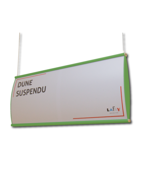 Dune suspendu laqué vert