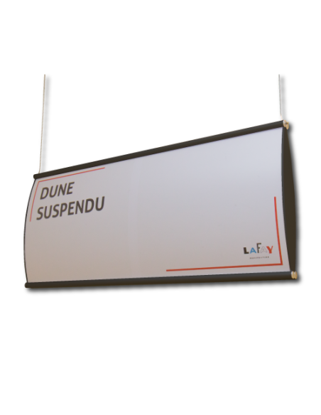 Dune suspendu laqué noir