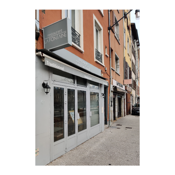 Enseigne drapeau caisson lumineux