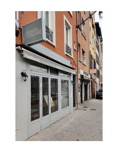 Enseigne drapeau caisson lumineux