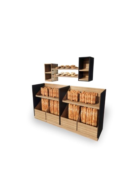 Mobilier pour boulangerie | Collection Noyer
