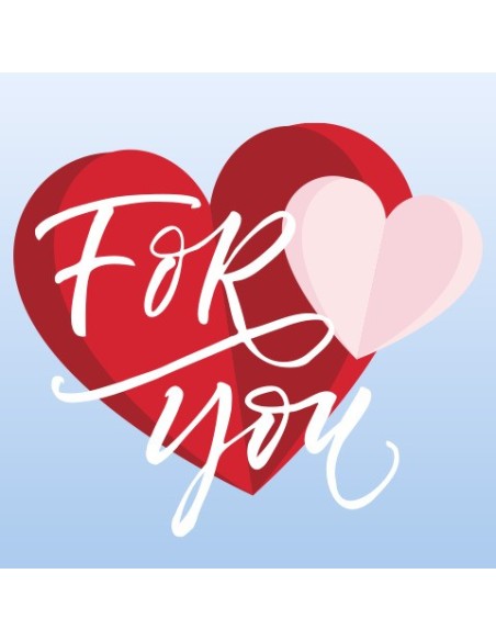 Texte adhésif Saint-Valentin - Décoration pour vitrine
