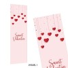 Fond en bâche imprimée - Décoration vitrine Saint-Valentin
