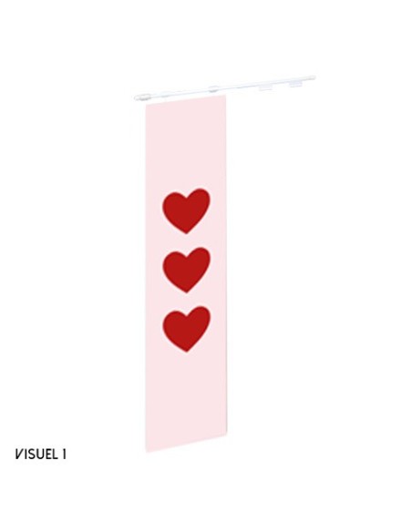 Kakémonos pour décoration Saint-Valentin