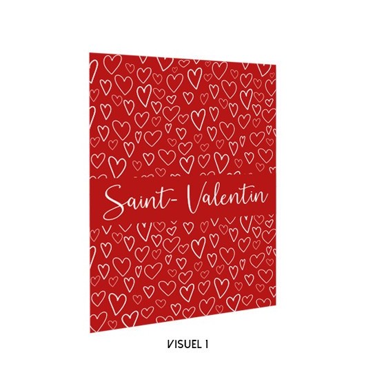 Affiche pour Saint-Valentin - Décoration