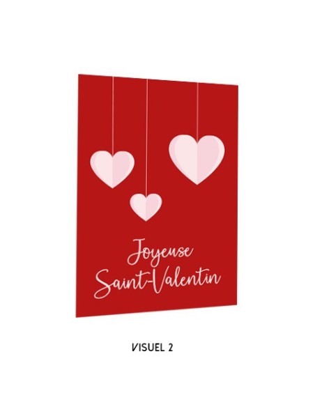 Affiche pour Saint-Valentin - Décoration