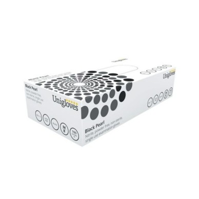 Gants Unigloves Black Pearl - nitrile - 100 gants 2