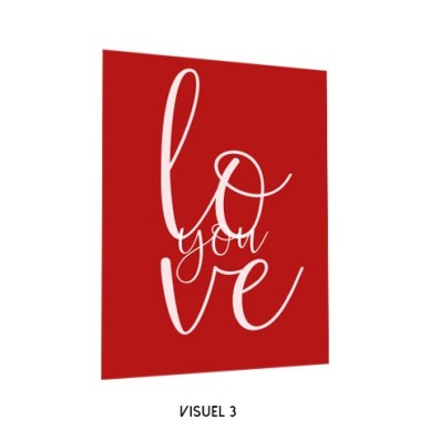 Affiches murales pour la Saint-Valentin - Décoration d'espace 2