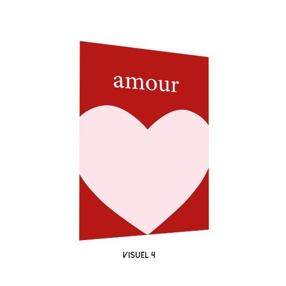 Affiches murales pour la Saint-Valentin - Décoration d'espace