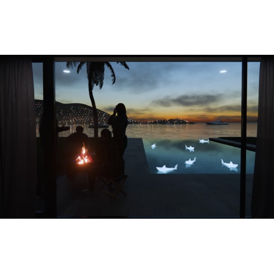 Transcendez l'art et le design avec la lampe Shark BOBB