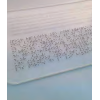 Marquage braille ou relief noir pour affichage handicapés