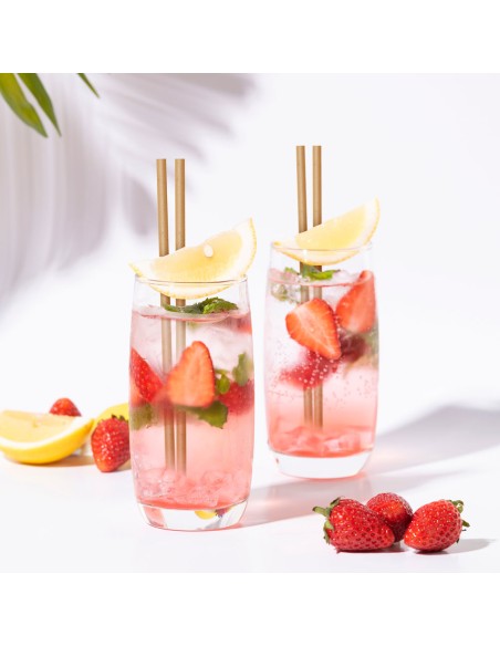 La paille bagasse en canne à sucre qui ne ramollit pas