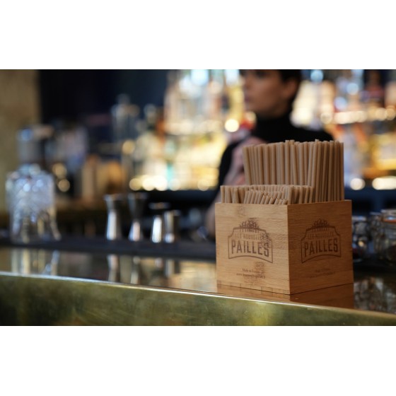 La paille bagasse en canne à sucre qui ne ramollit pas