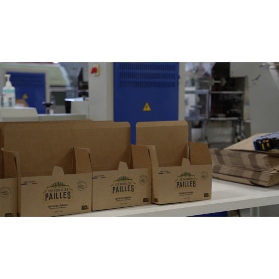 La paille bagasse en canne à sucre qui ne ramollit pas