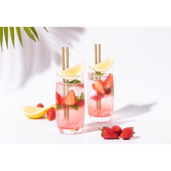 La paille bagasse en canne à sucre qui ne ramollit pas