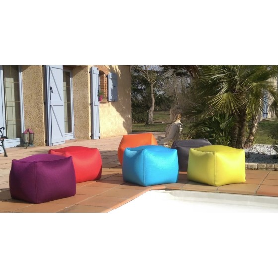 Pouf Cube Lisburn – Confort, Design & Polyvalence Made in France