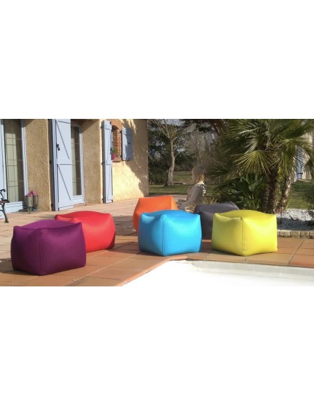 Pouf Cube Lisburn – Confort, Design & Polyvalence Made in France
