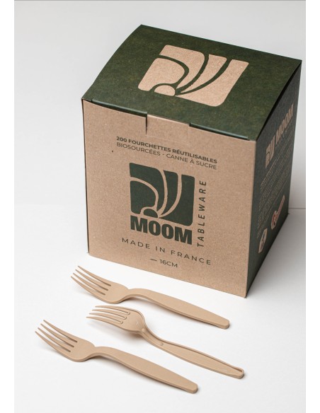 Fourchette réutilisable 16cms Made in France 1200 pcs