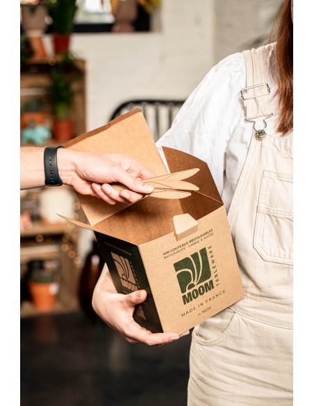 Couteau réutilisable en canne à sucre 16cms Made in France 2400 pcs