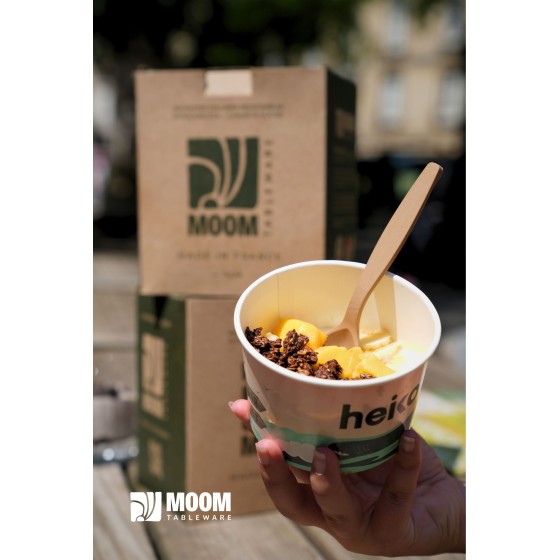 Cuillère réutilisable 16cms Made in France 1200 pcs