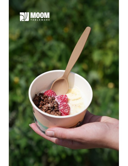 Cuillère réutilisable 16cms Made in France 1200 pcs