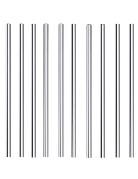 paille courte en inox