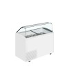 Vitrine à glaces portes vitrées coulissantes 10 bacs de 5L