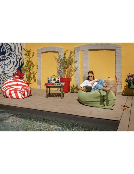 Pouf Shelto Intérieur/Extérieur | Confort & Fabrication Française