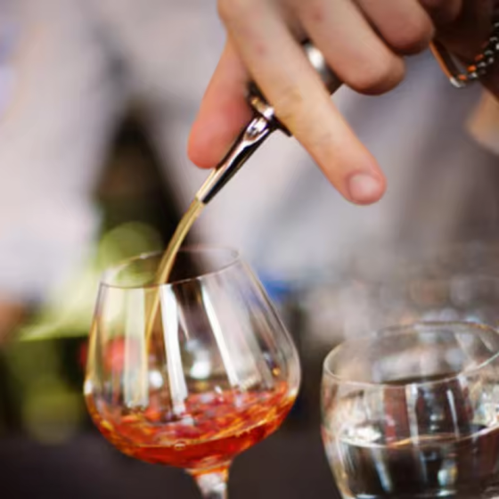 bec verseur en inox pour mesurer le débit