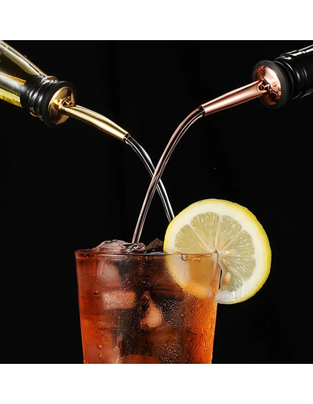 bec verseur en inox pour mesurer le débit