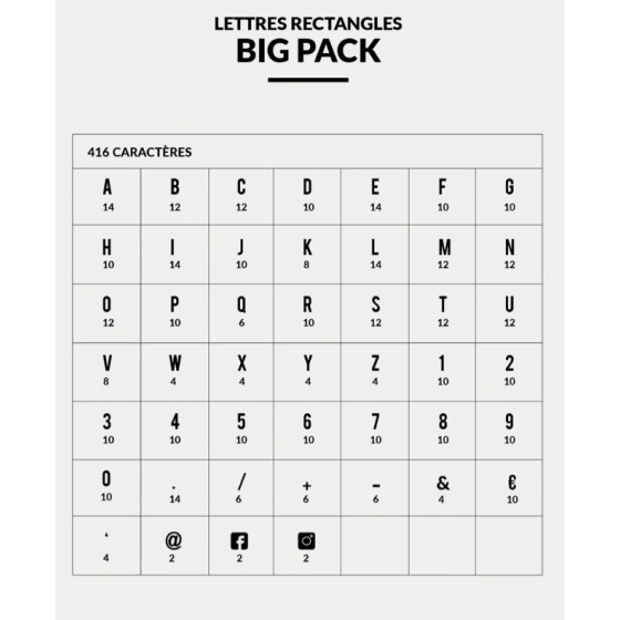 Letter Board Le Casual