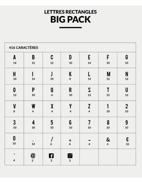 Letter Board Le Casual